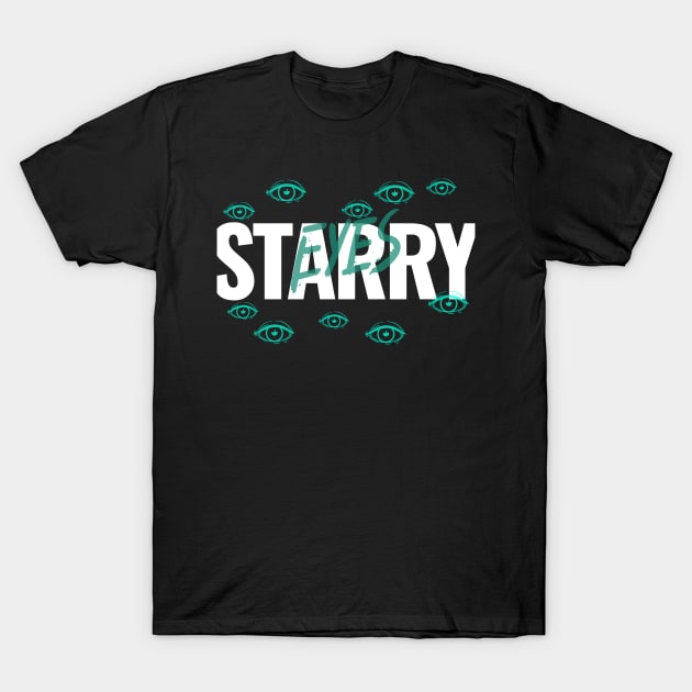 Starry Eyes T-Shirt by Creative Town